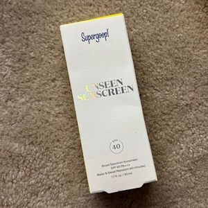NEW Supergoop Unseen Sunscreen 50m l